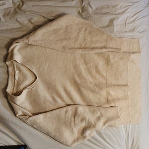 H&M XS beige wool sweater